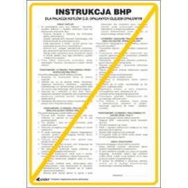 ZZ-IBB20 - Instrukcja BHP i PPOŻ BHP dla palacza kotłów opalanych olejem opałowym - 250x350