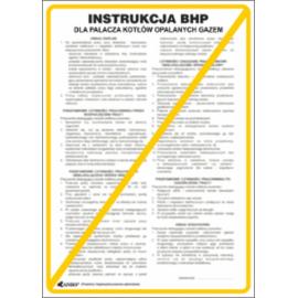 ZZ-IBB21 - Instrukcja BHP i PPOŻ BHP dla palacza kotłów opalanych gazem - 250x350