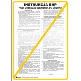 ZZ-IBD11 - Instrukcja BHP i PPOŻ BHP przy obsłudze szlifierek do drewna - 250x350