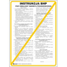 ZZ-IBG09 - Instrukcja BHP i PPOŻ BHP przy obsłudze taboretu podgrzewczego - 250x350