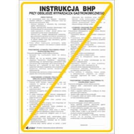 ZZ-IBG10 - Instrukcja BHP i PPOŻ BHP przy obsłudze wyparzacza gastronomicznego - 330x460