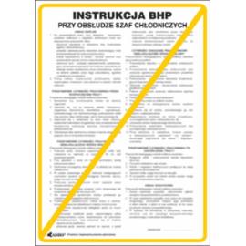 ZZ-IBG17 - Instrukcja BHP i PPOŻ BHP przy obsłudze szaf chłodniczych - 250x350