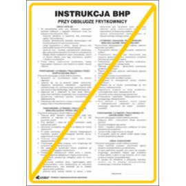 ZZ-IBG23 - Instrukcja BHP i PPOŻ BHP przy obsłudze frytkownicy - 250x350