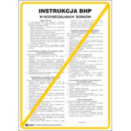 ZZ-IBN18 - Instrukcja BHP i PPOŻ BHP w oczyszczalni ścieków - 250x350
