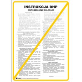 ZZ-IBN28 - Instrukcja BHP i PPOŻ BHP przy obsłudze solarium - 250x350