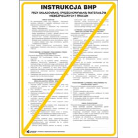 ZZ-IBT08 - Instrukcja BHP i PPOŻ BHP przy składowaniu i przechowywaniu i transporcie materiałów niebezpiecznych i trucizn - 250x350