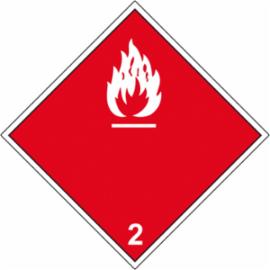 ZZ-T13 - Oznakowanie substancji niebezpiecznych w transporcie Materiały ciekłe zapalne - 100x100-300x300