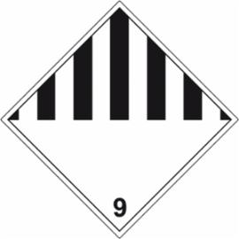 ZZ-T14 - Oznakowanie substancji niebezpiecznych w transporcie Materiały stwarzające inne zagrożenia w czasie przewozu - 300x300