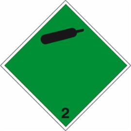 ZZ-T9 - Oznakowanie substancji niebezpiecznych w transporcie Gazy niepalne i nietrujące - 300x300
